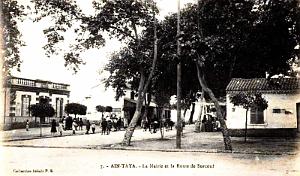 AIN-TAYA - MAIRIE ET ROUTE DE SURCOUF